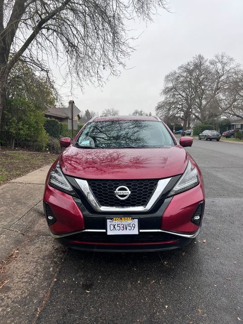 2020 platinum package Red Nissan Murano